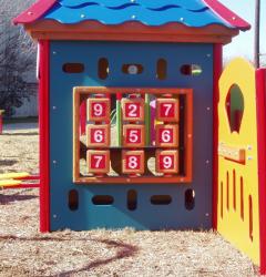 Number Cubes Panel